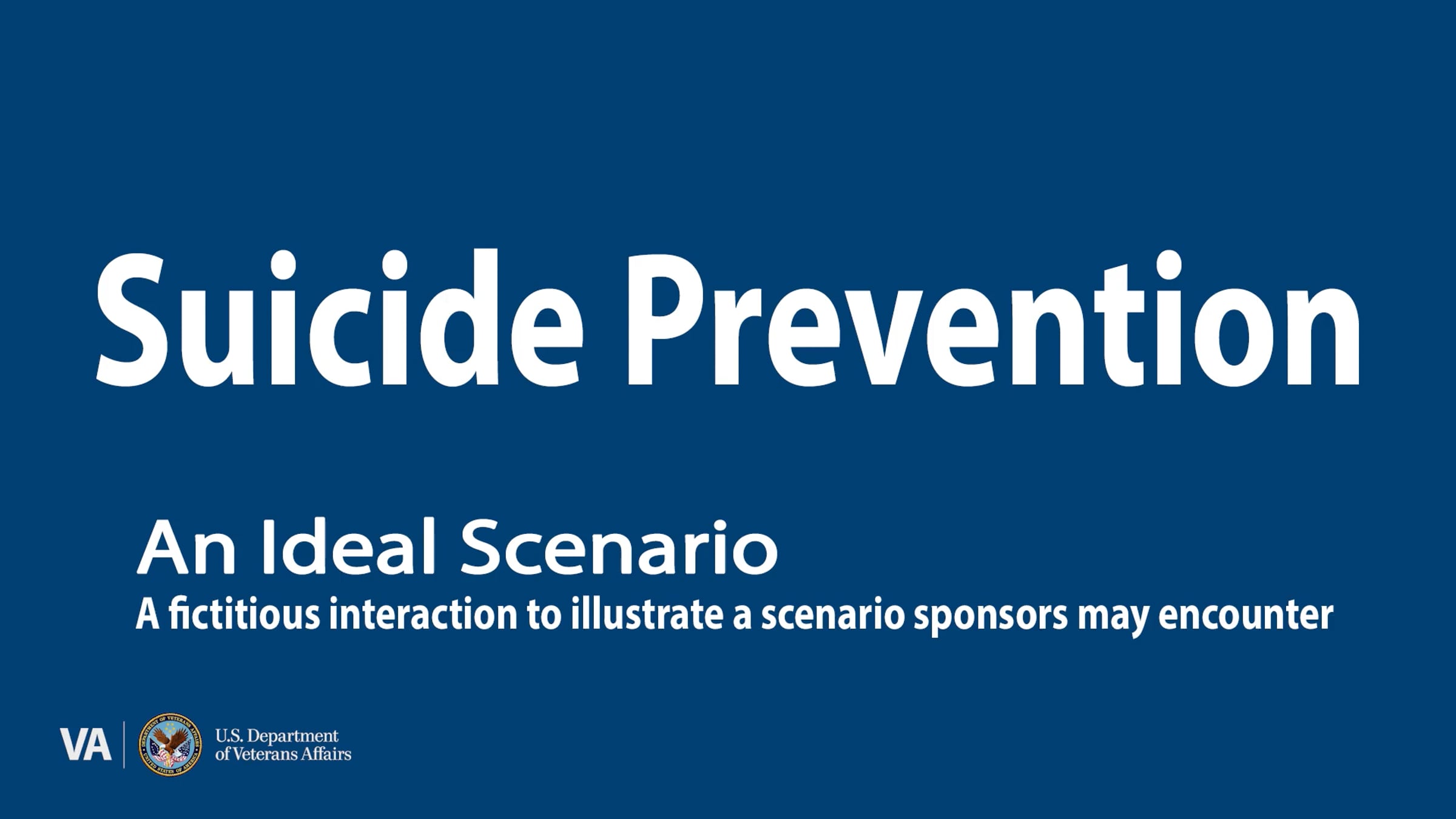 Suicide Prevention Ideal Scenario | Videos & Movies on Vimeo