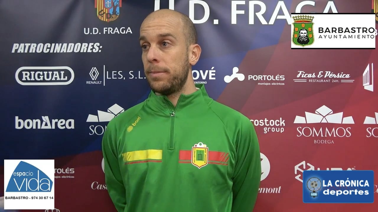 OSCAR PERSO (Entrenador San Lorenzo) UD Fraga 4-0 UD San Lorenzo Jor. 17 - Regional Preferente Gr 1