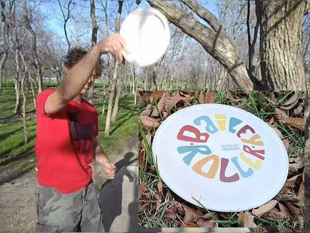 Bailey Roller: rare disc golf test footage