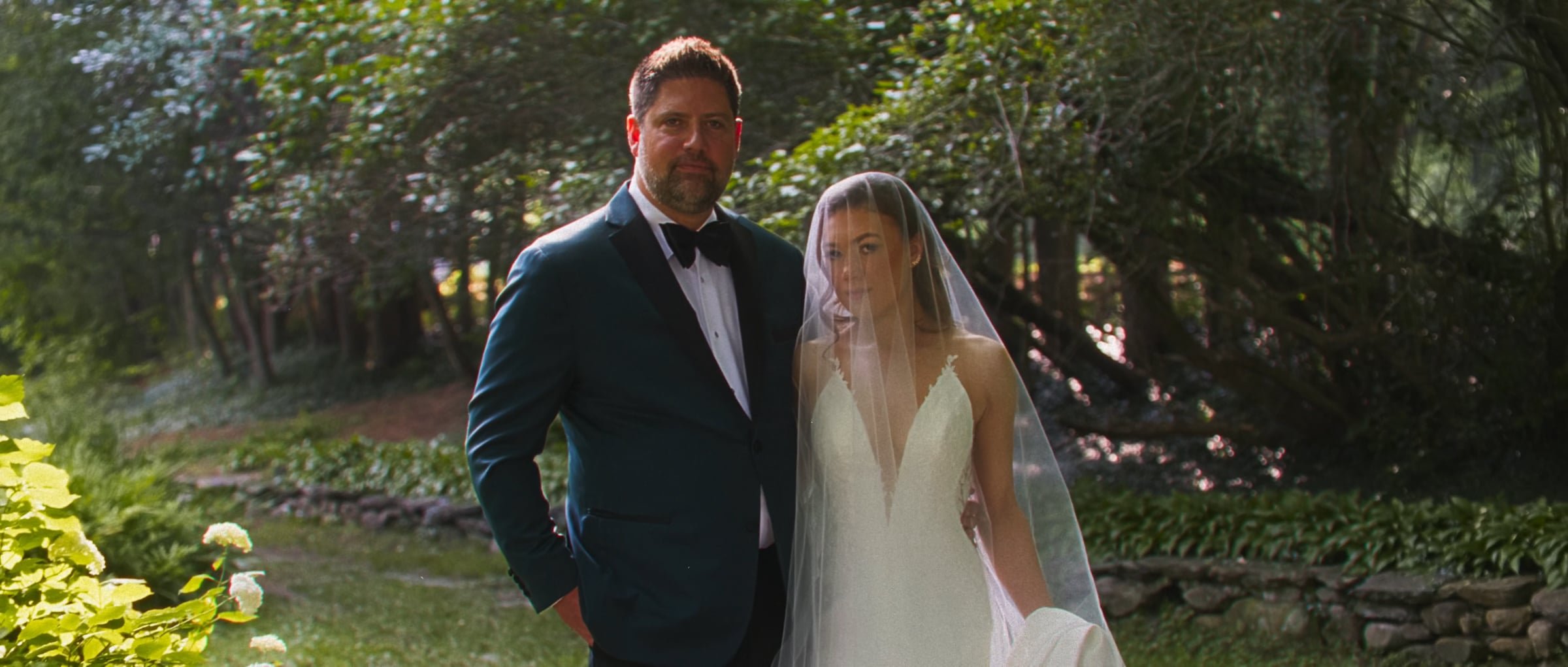 Rebecca and Andrew at Château Ste-Agnès in Sutton, Québec