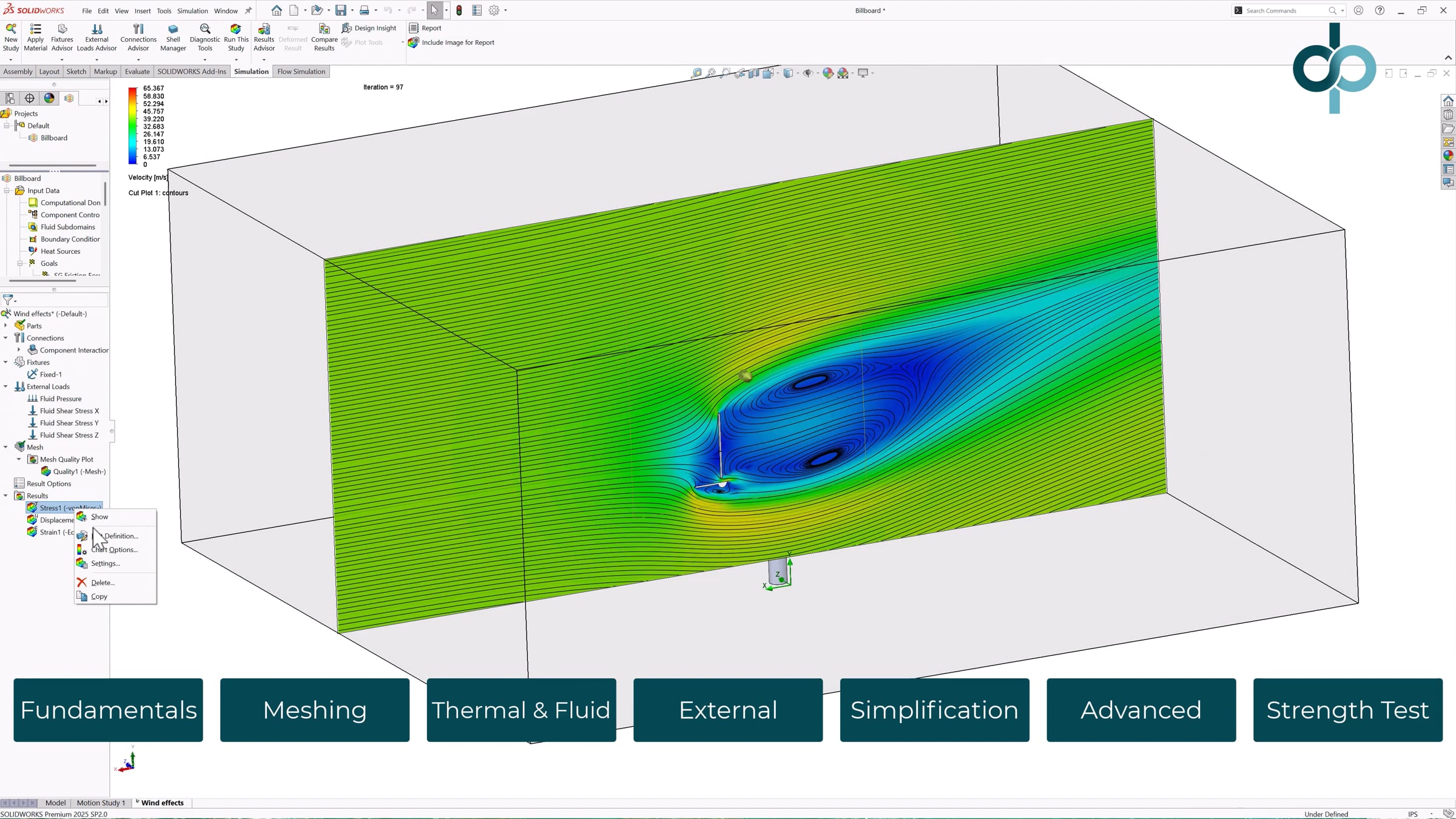 SOLIDWORKS Flow Simulation Training Course Overview | Videos & Movies ...