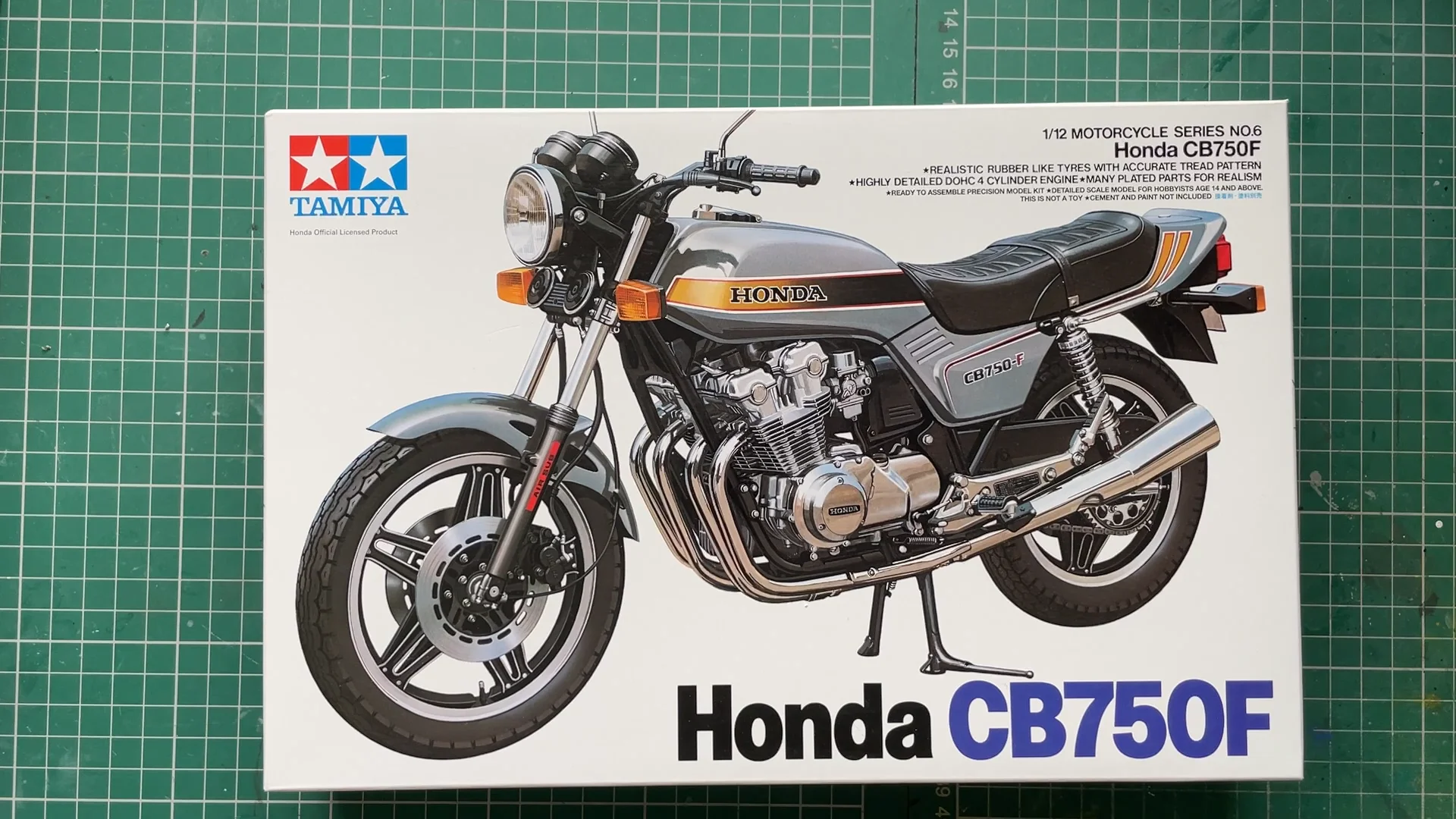 Tamiya Honda CB750F 1:12 - step by step build guide - Scale