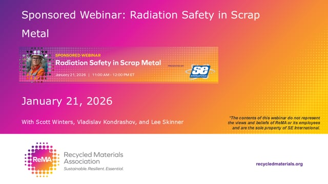 Radiation Safety in Scrap Metal