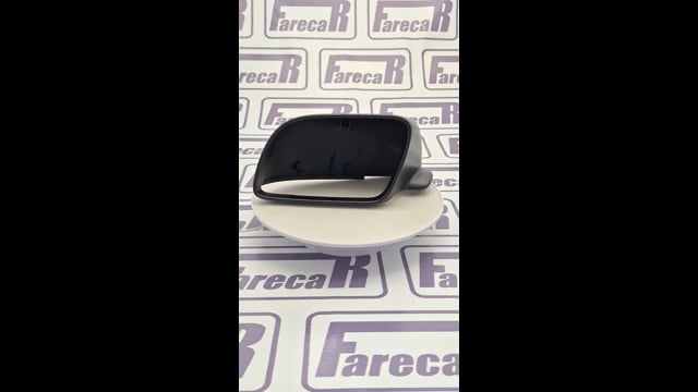 CAPA RETROVISOR SEM PISCA PRETA TEXT METAGAL ESQ POLO 2002/2011