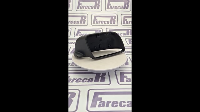 CAPA RETROVISOR SEM PISCA PRETA TEXT METAGAL DIR POLO 2002/2011