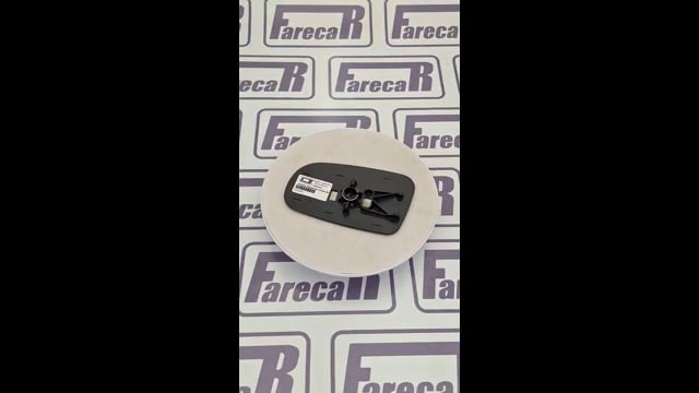 LENTE SUB RETRO LENTE RETROVISO C/BASE C/C METAGAL DIR LOGUS POINTER 1993