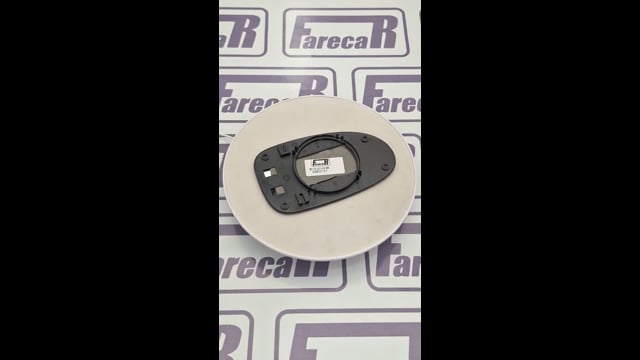 LENTE SUB RETRO LENTE RETROVISO C/BASE METAGAL ESQ GOL PARATI SAVEIRO 1995