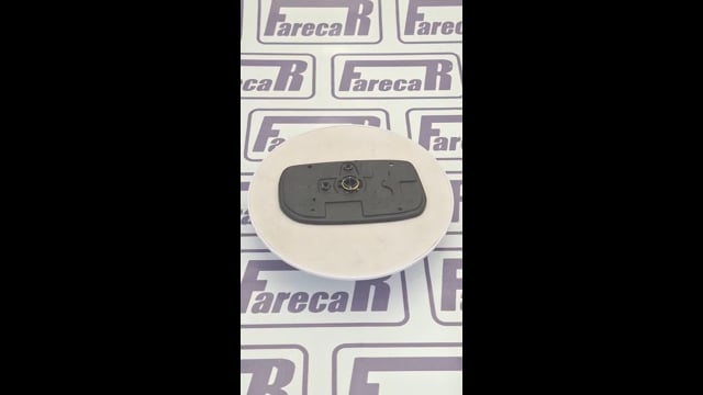 LENTE SUB RETRO LENTE RETROVISO C/BASE METAGAL ESQ CIVIC 2002/. . .