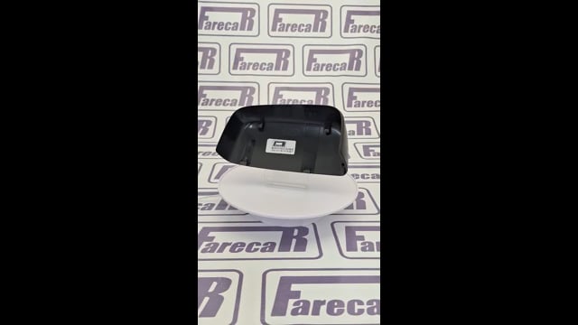 CAPA RETROVISOR PRETA TEXTURIZADA METAGAL ESQ ECOSPORT 2003
