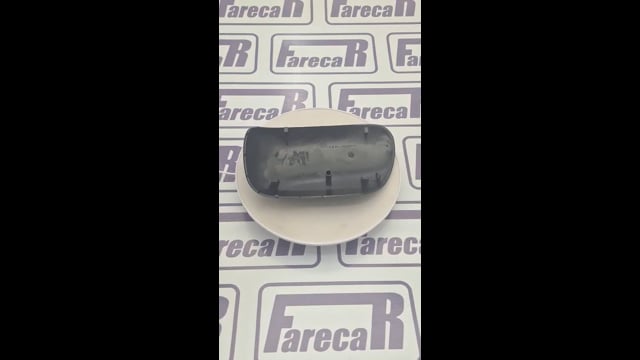 CAPA RETROVISOR PRETA LISA ORIGINAL DIR COROLLA 2003 2004 2005 2006 2007