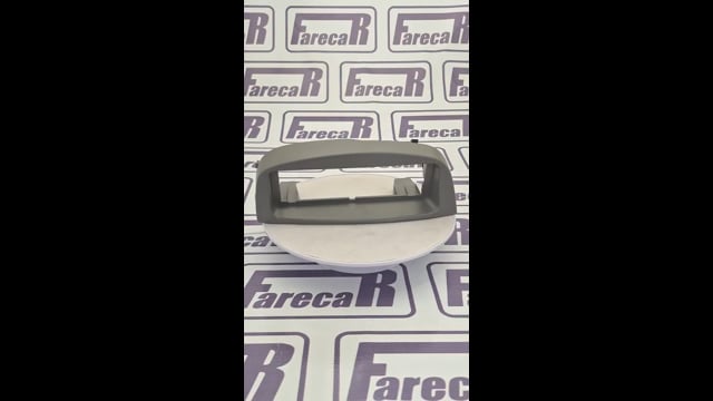MOLDURA PAINEL PARTE RADIO SEM FURO PARA RELOGIO ORIGINAL FIAT 100177994 PALIO FIRE 2001 2002 2003 2004 2005 2006