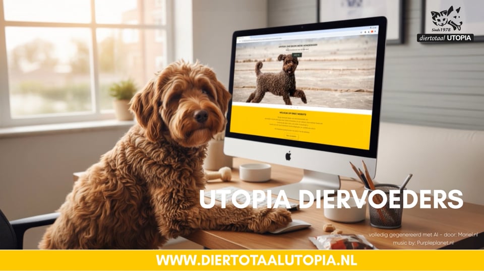 korte commercial video Diertotaal Utopia