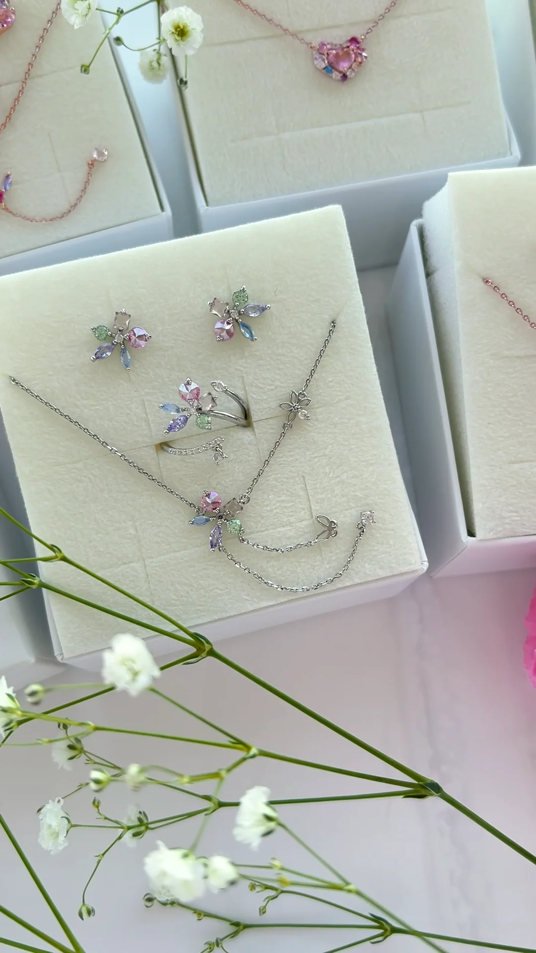 Lovely Pastel Heart ピアス&イヤリング | KTY