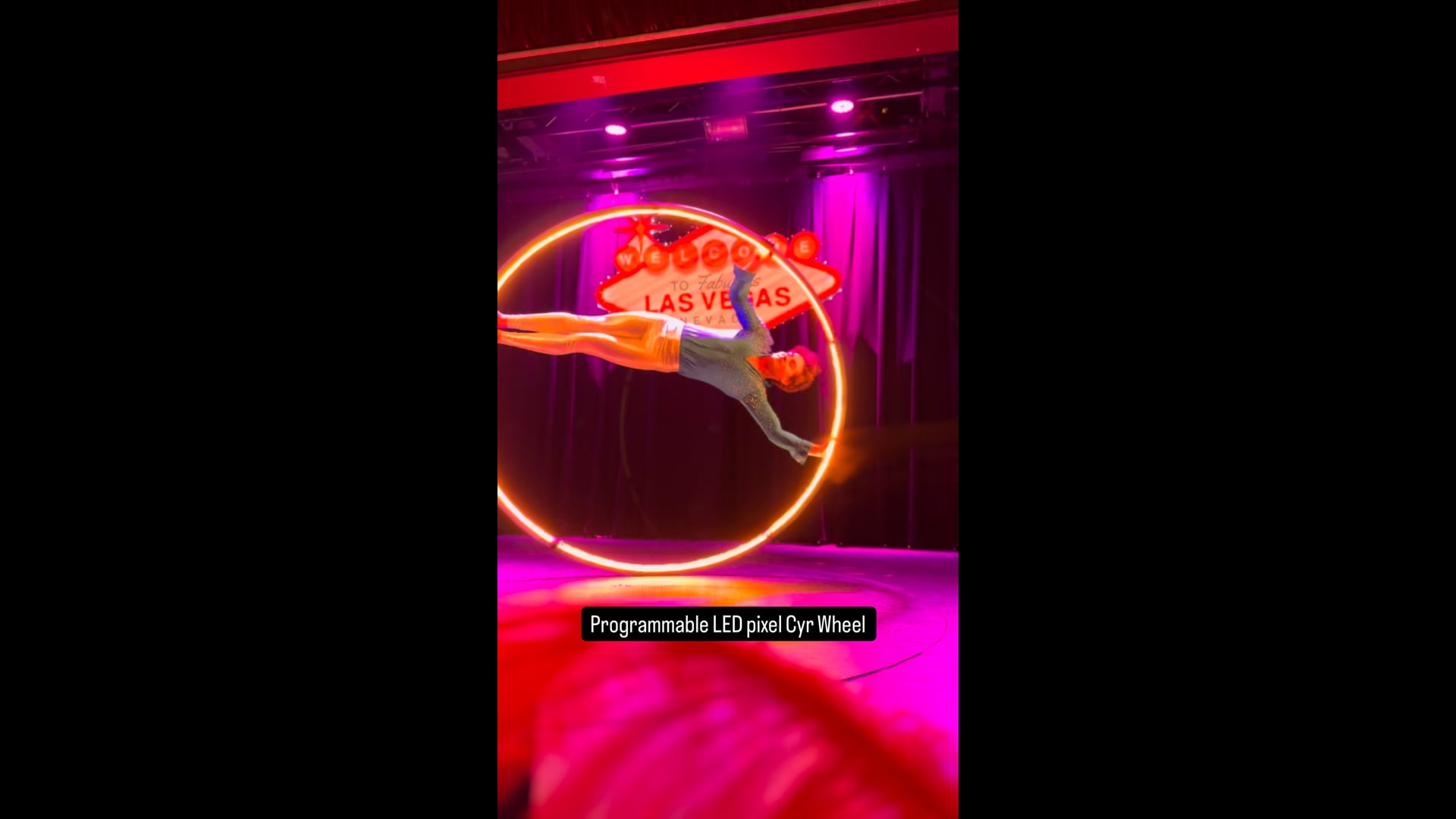 Promotional video thumbnail 1 for LED Cyr Wheel Performance