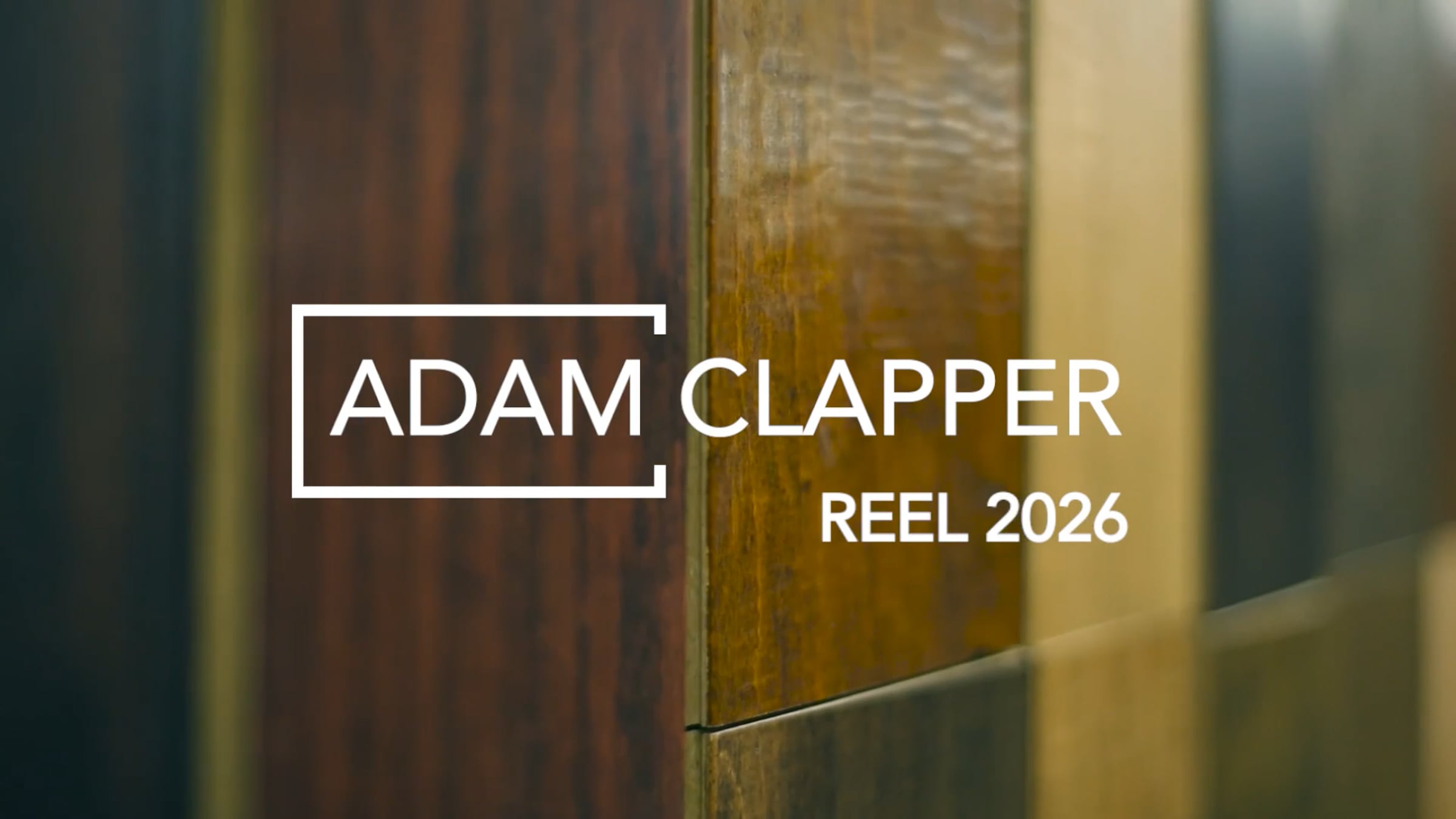 Adam Clapper - Showreel 2026 | Videos & Movies on Vimeo