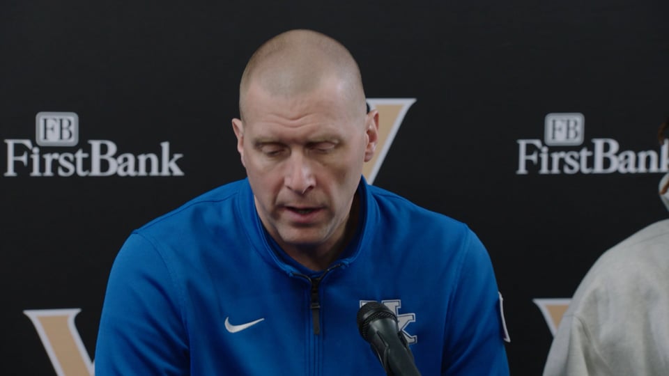 No. 18 Vanderbilt Snaps UK's Five-Game Winning Streak