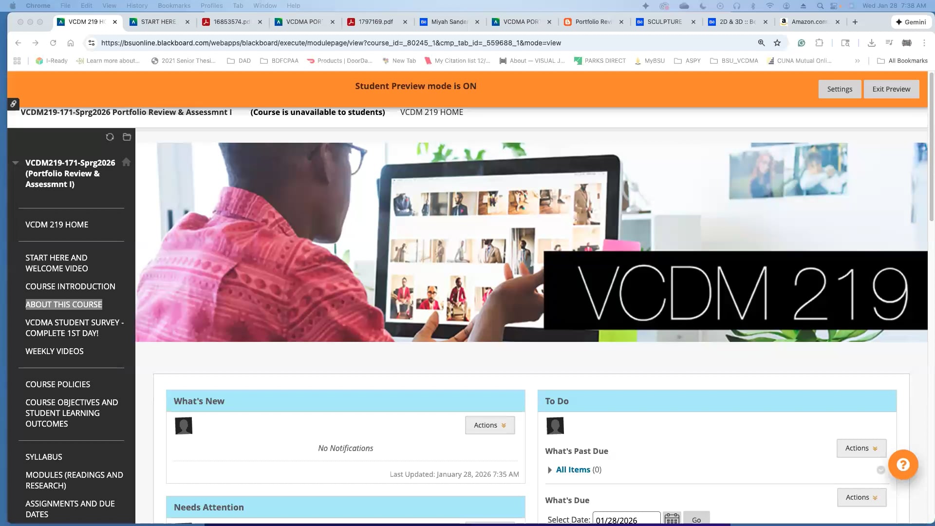 VCDM 219 Introduction and Welcome Video