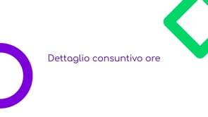 Magoot 1.30 - Dettaglio consuntivo ore