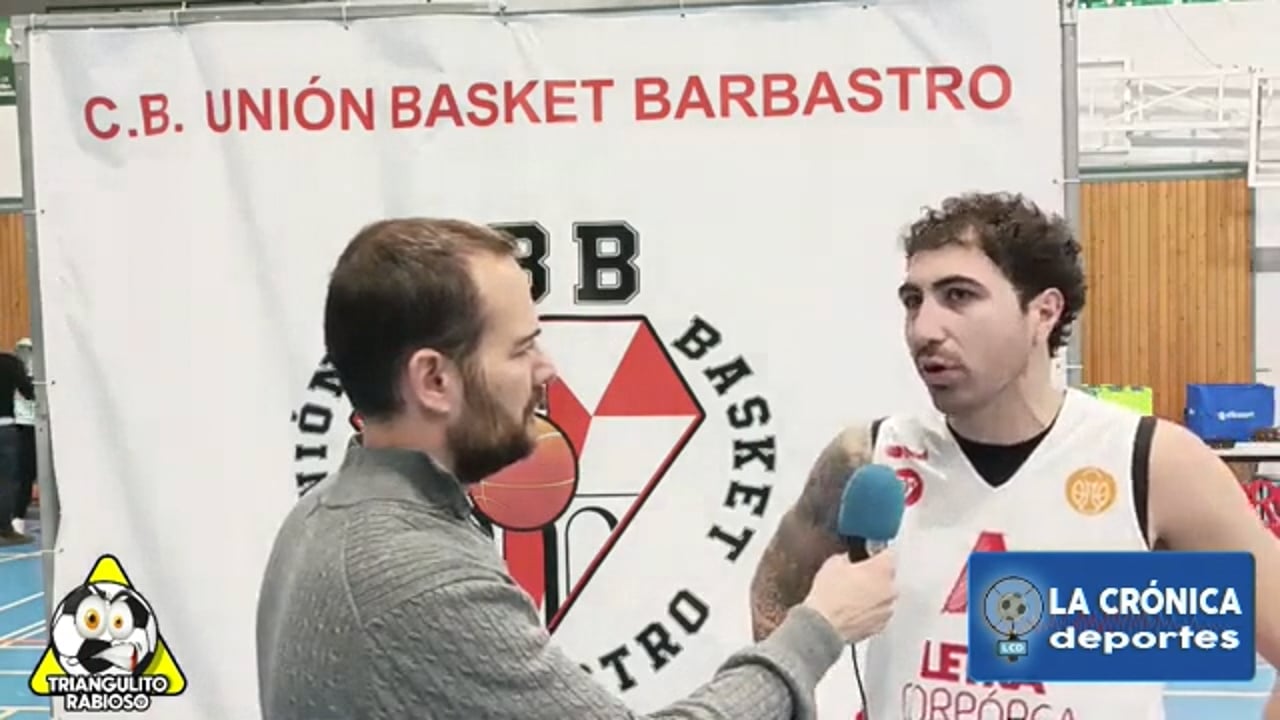 (ENTREVISTAS POST PARTIDO) Letra Corpórea Barbastro 66-65 La Puebla Alfindén / 3ª FEB Grupo C- A / Fuente: El Triangulito
