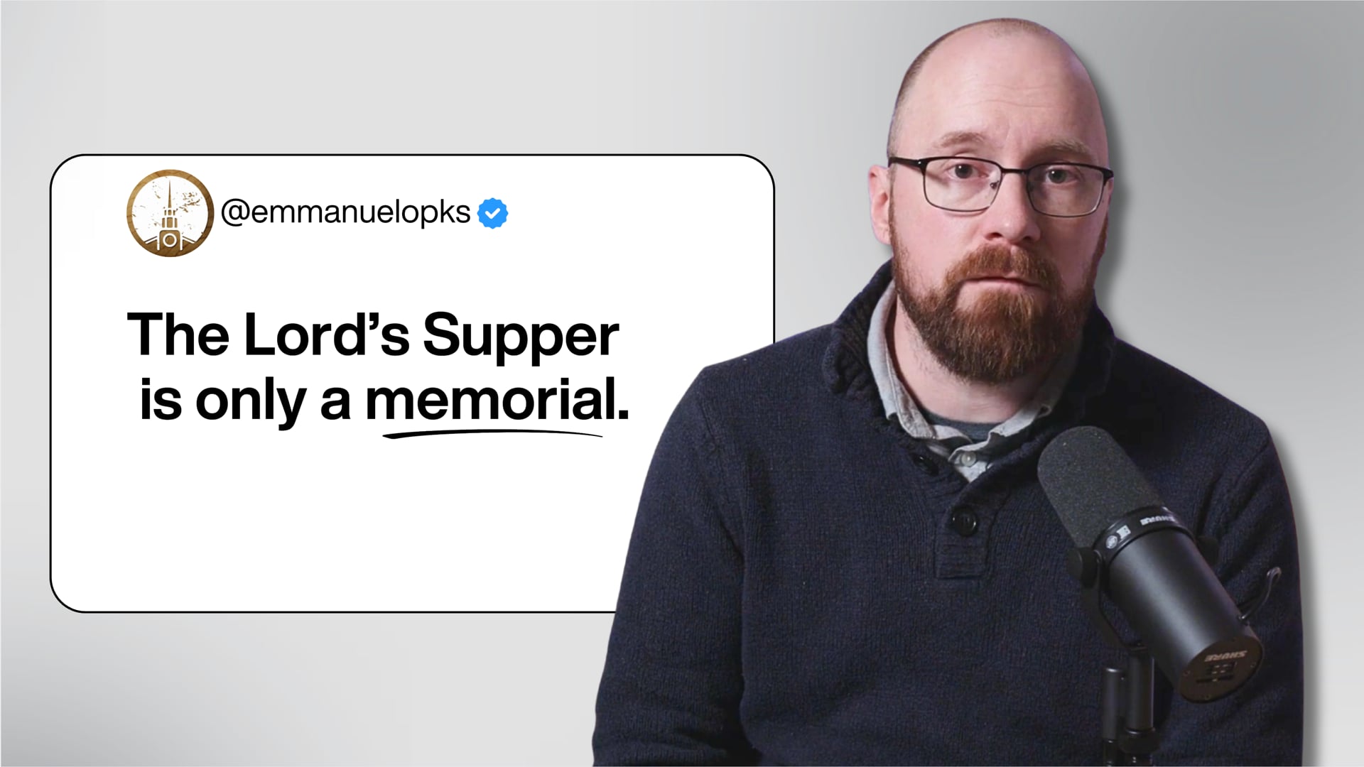 Is the Lord’s Supper “Just a Symbol”? — A Reasoned Response
