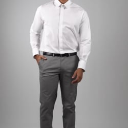 Vidéo: Chemise homme en popeline stretch SIMONE