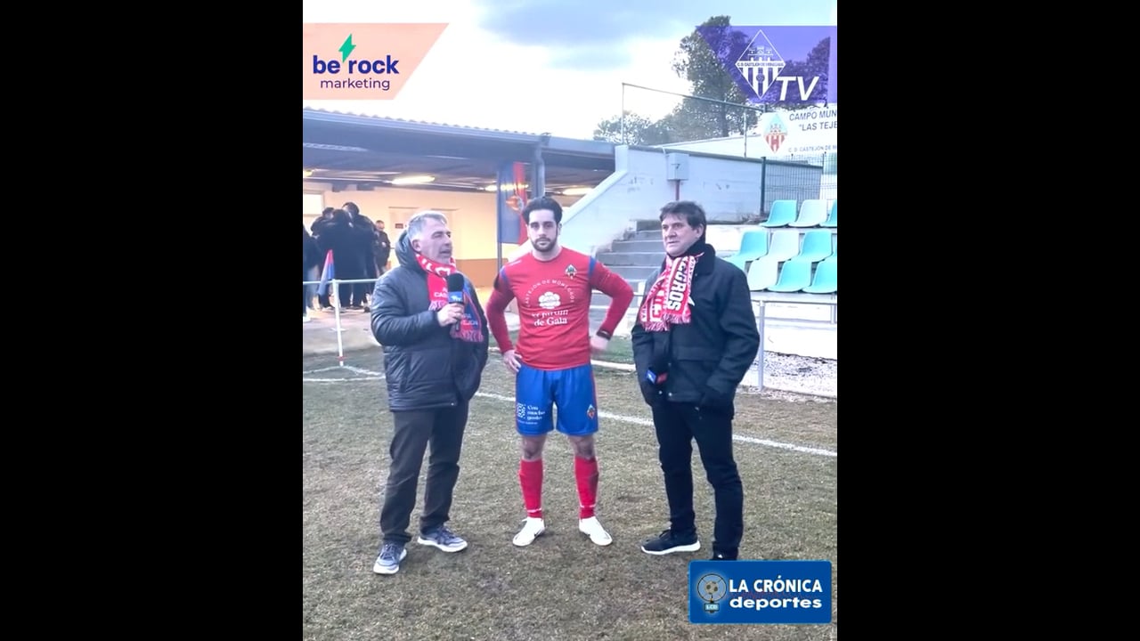 DANI ARECHAVALETA (Jugador Castejón) CD Castejón 1-0 UD Alcalá De Gurrea / Jor. 16 - 2ª Regional Gr 2-1 / Fuente: CD Castejón