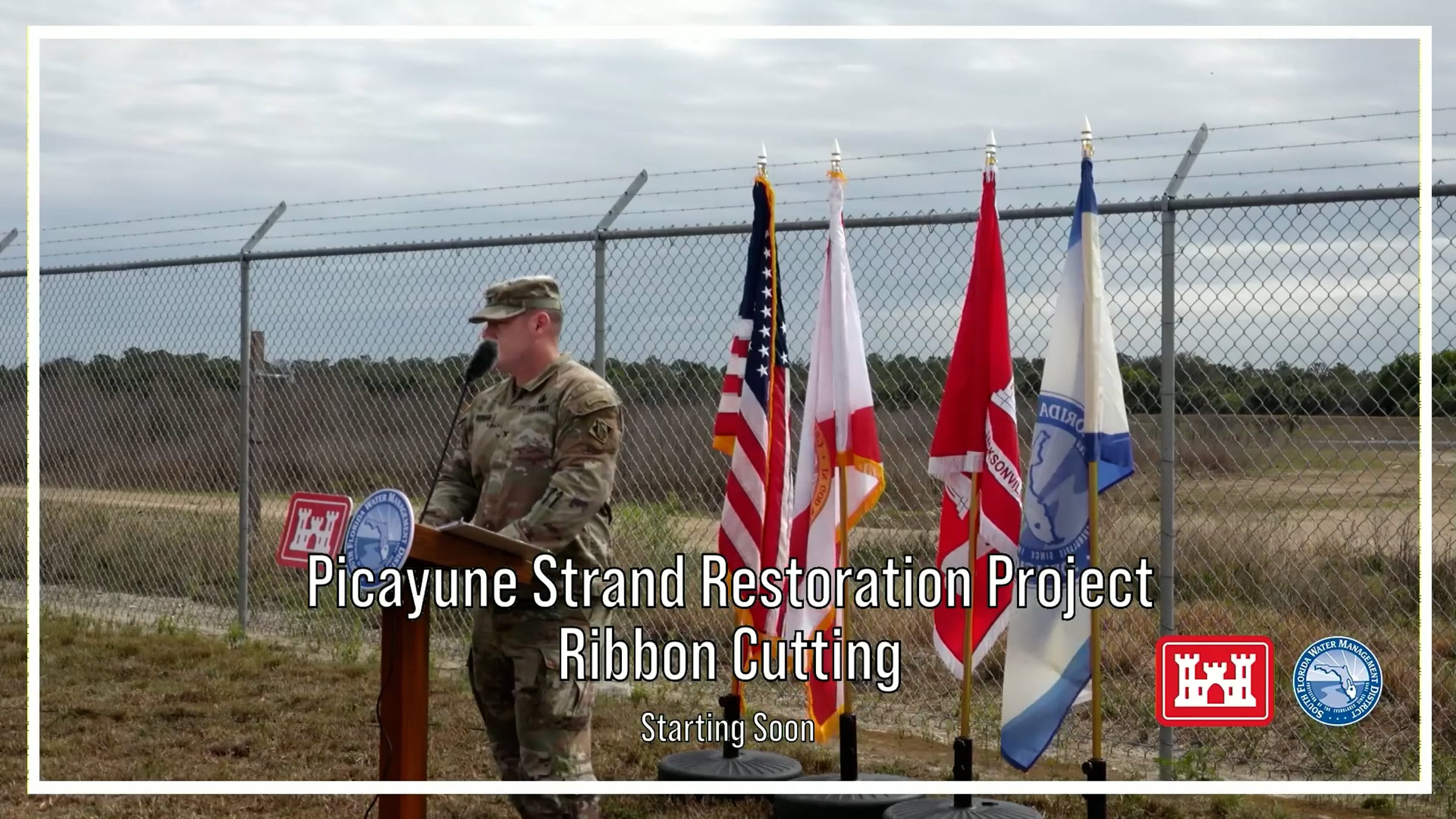 Picayune Strand Restoration Project Ribbon Cutting | Videos & Movies on ...