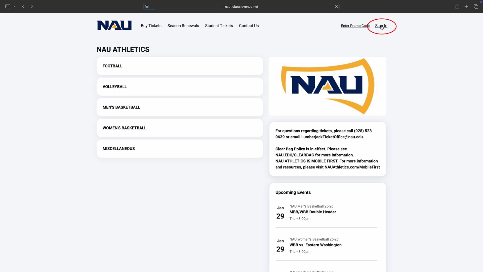 How To Renew NAU Football Season Tickets (2026)