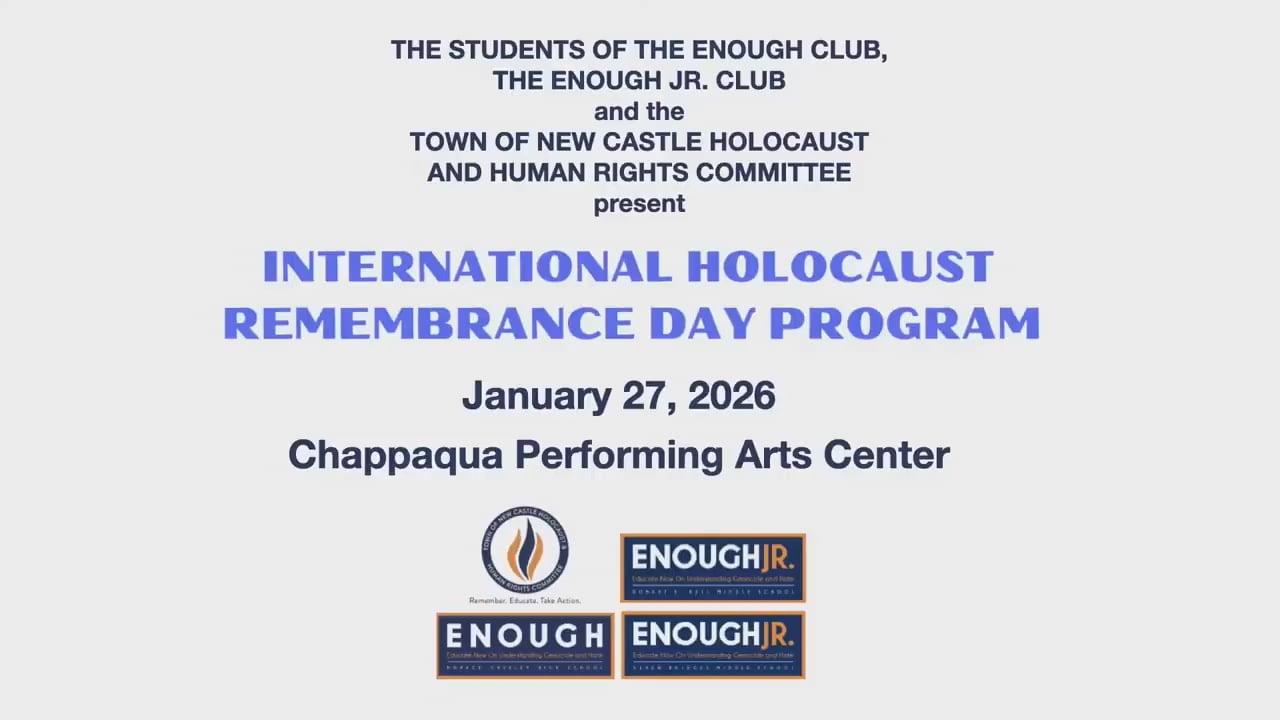 International Holocaust Remembrance Day Program 2026