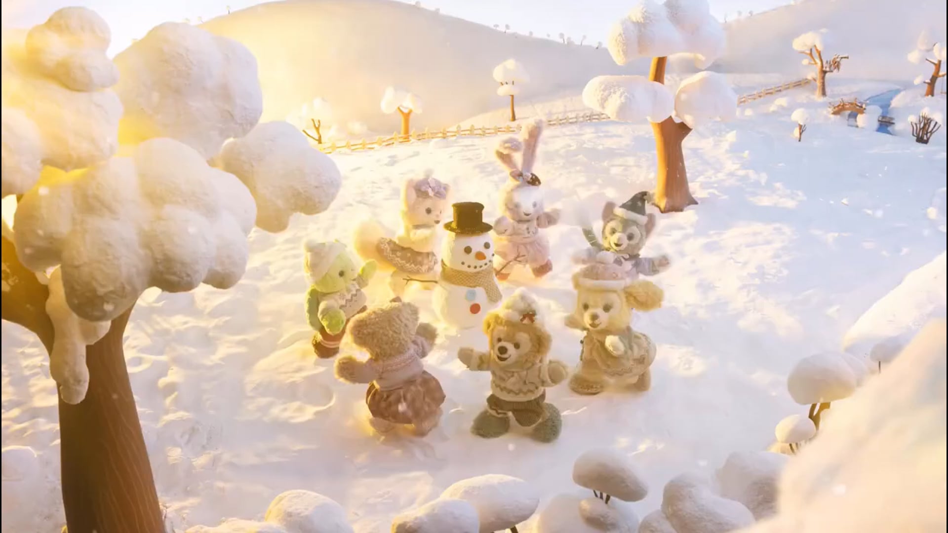 Hong Kong Disneyland - Duffy Christmas Stop Motion