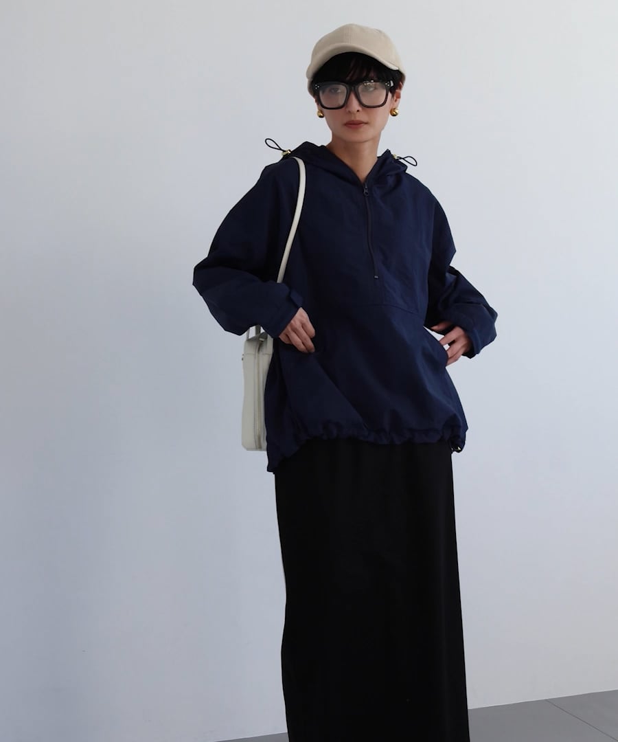 ハーフZIPフーディージャケット【撥水】【JAPAN FABRIC】 | [公式]バン