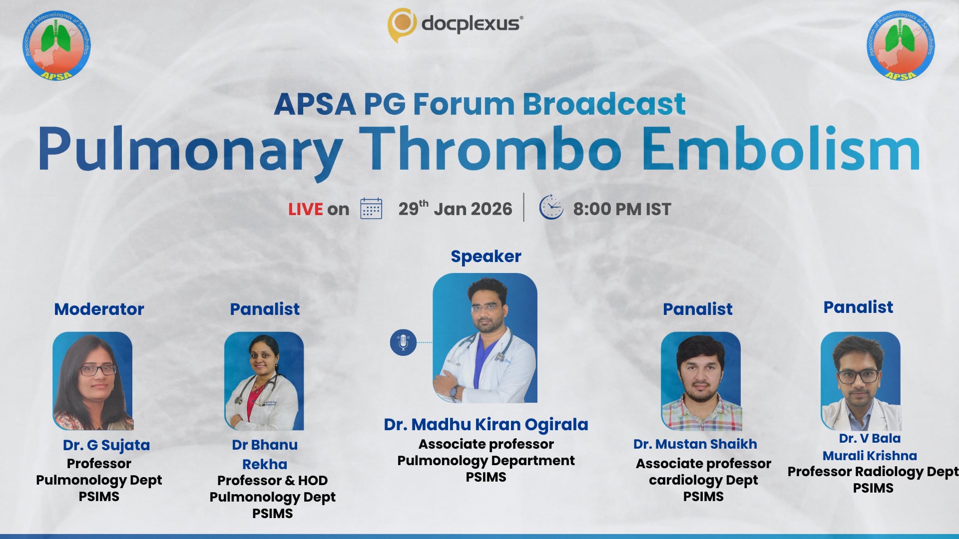 Pulmonary Thrombo Embolism