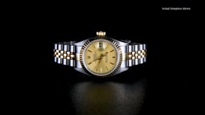 Pre-Owned Rolex Datejust Womens 26mm Automatic Stainless Steel and 18kt Yellow Gold Watch