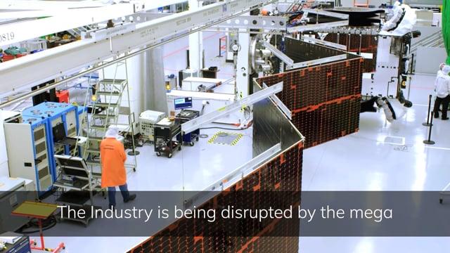 SES satellite merger branded cinematography