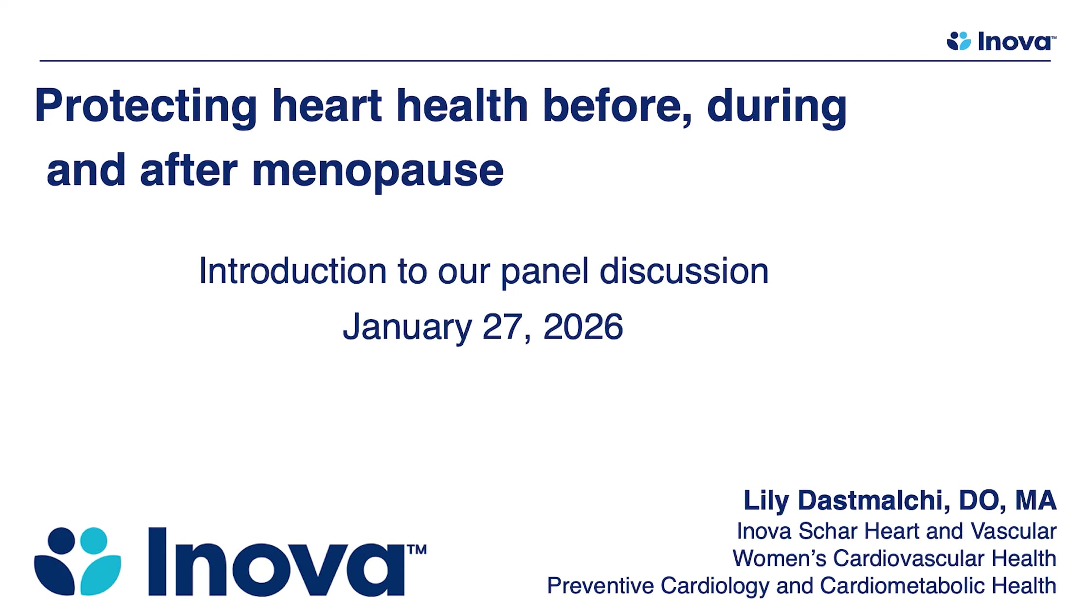 Inova Ask the Expert: Protecting heart health before, during and after ...