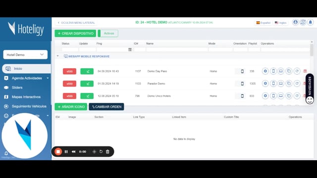 Módulo de Seguridad y Resorts: configuración general | Tutorial Hoteligy