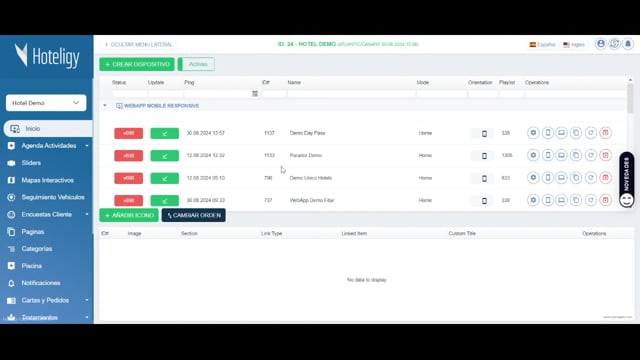 Cómo configurar el módulo de reserva de hamacas | Tutorial Hoteligy