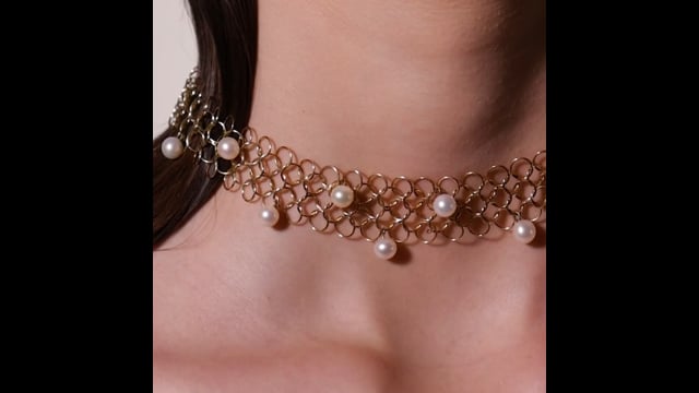 GOLDEN MOSAIC CHOKER