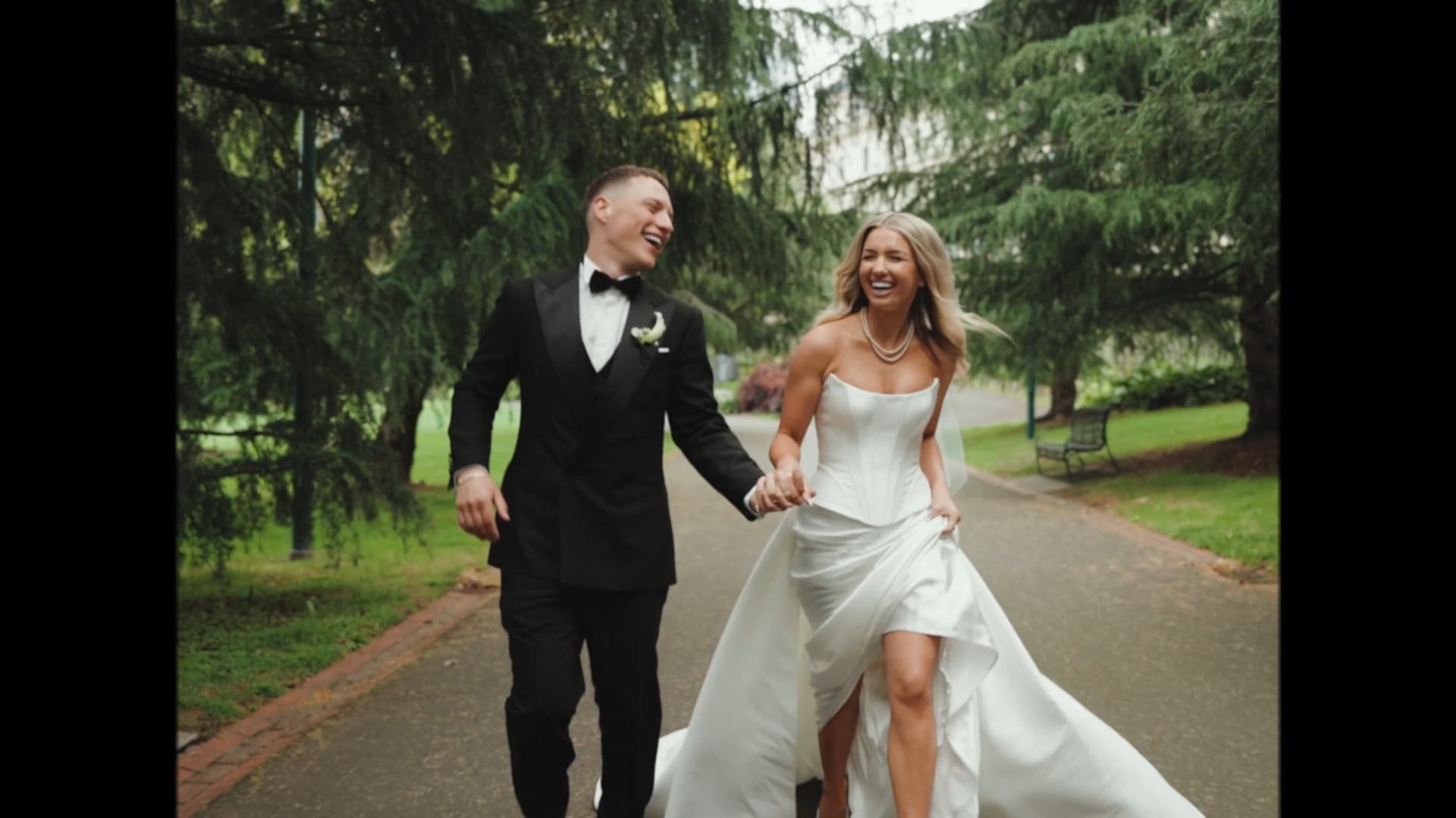 Jacob and Olivia wedding film at The George Ballroom by C2 Films