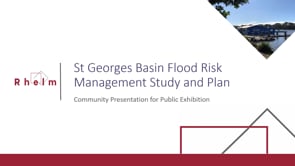 Northern: St Georges Basin Floodplain Risk Management Study and Plan Summary Video