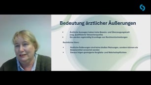 Vom Attest zum Gutachten – Formen und Zielsetzung unterschiedlicher ärztlicher Äußerungen