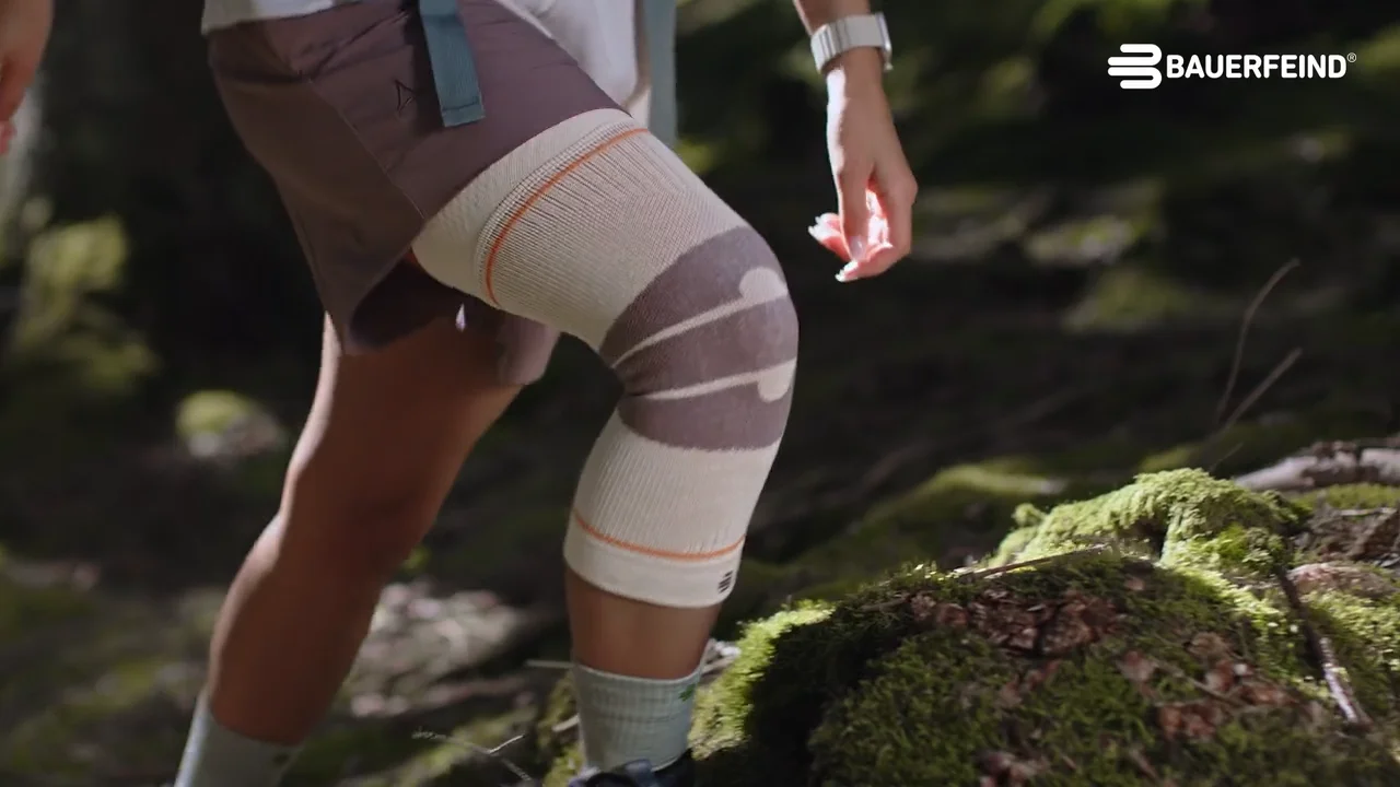 Outdoor Compression Knee Support | Bauerfeind