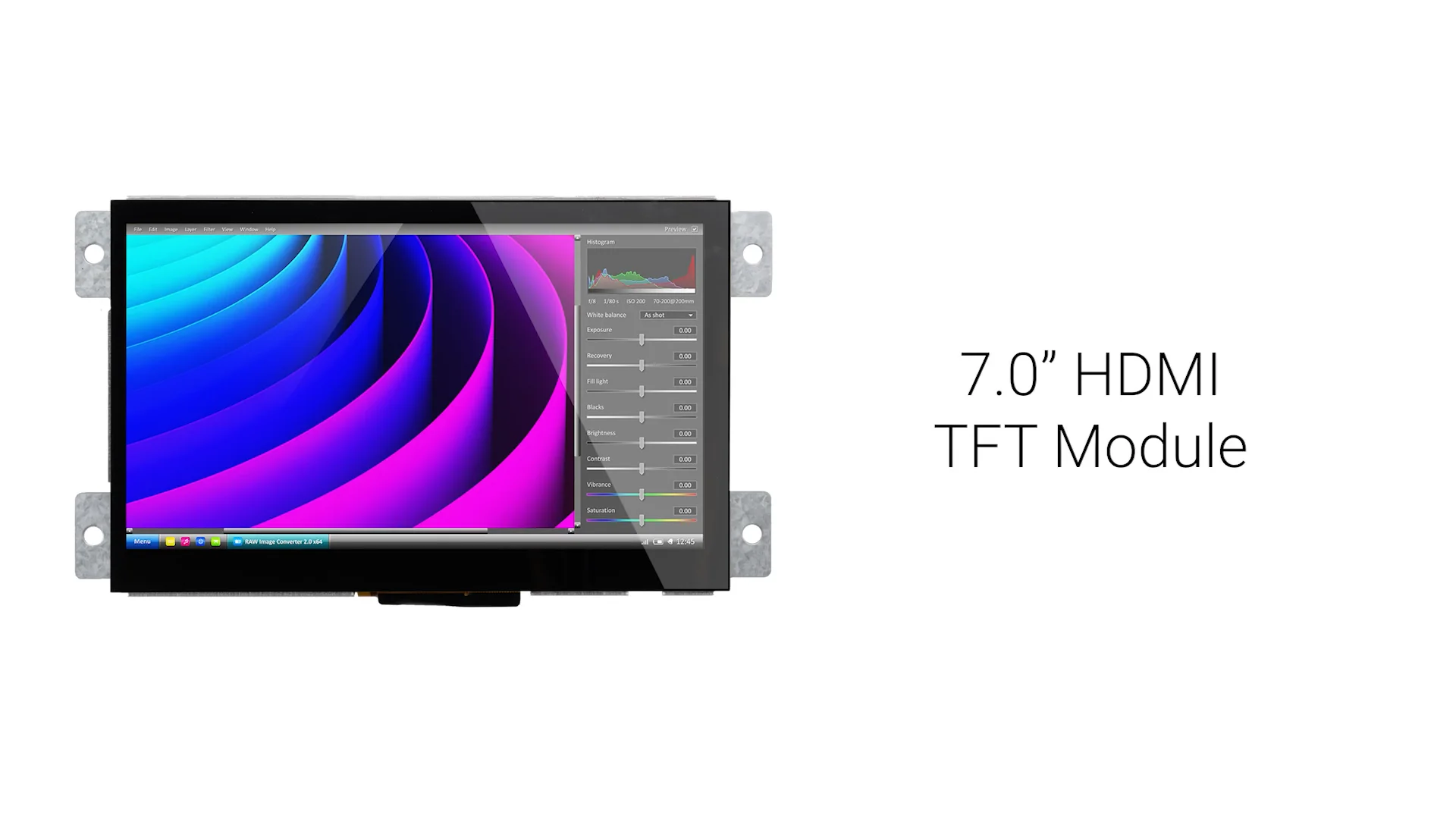 7 inch IPS Capacitive High Resolution HDMI TFT LCD Module