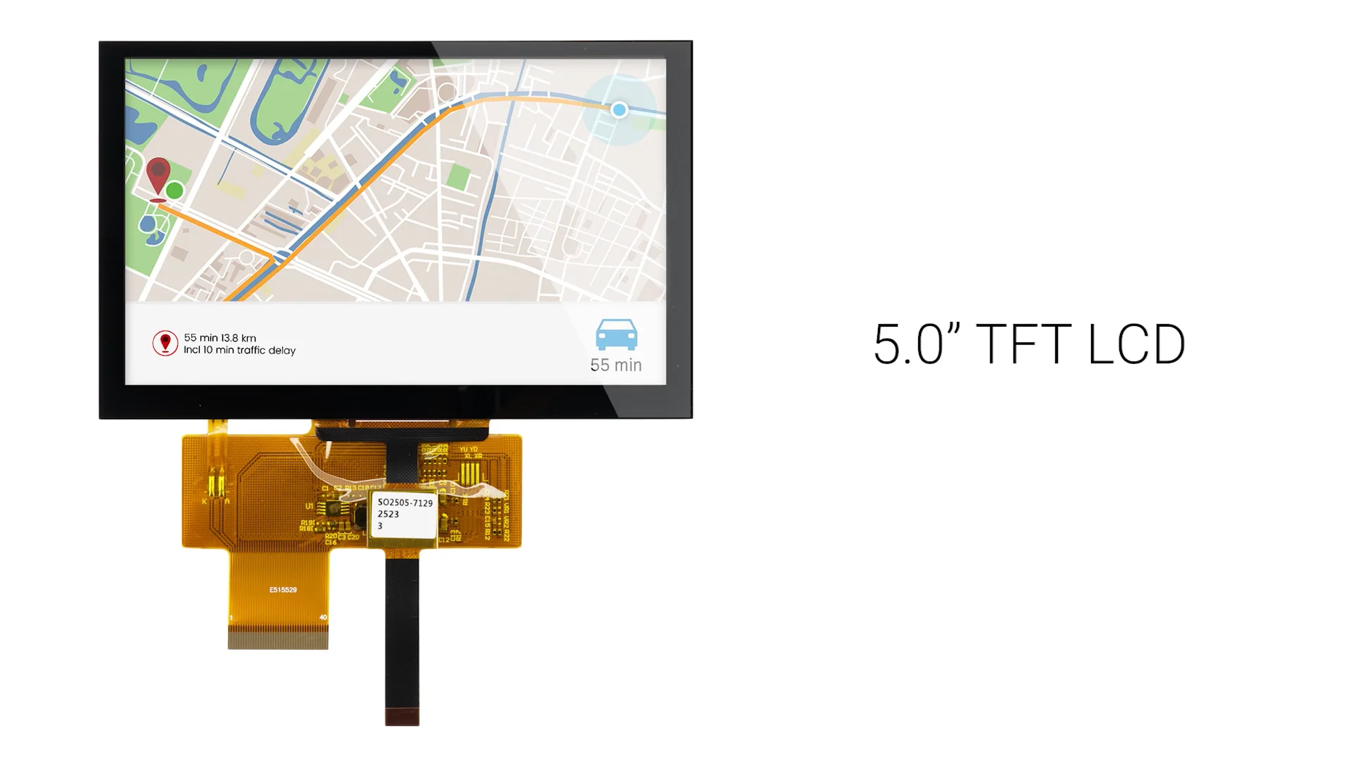 5.0 inch Premium MVA Capacitive TFT LCD