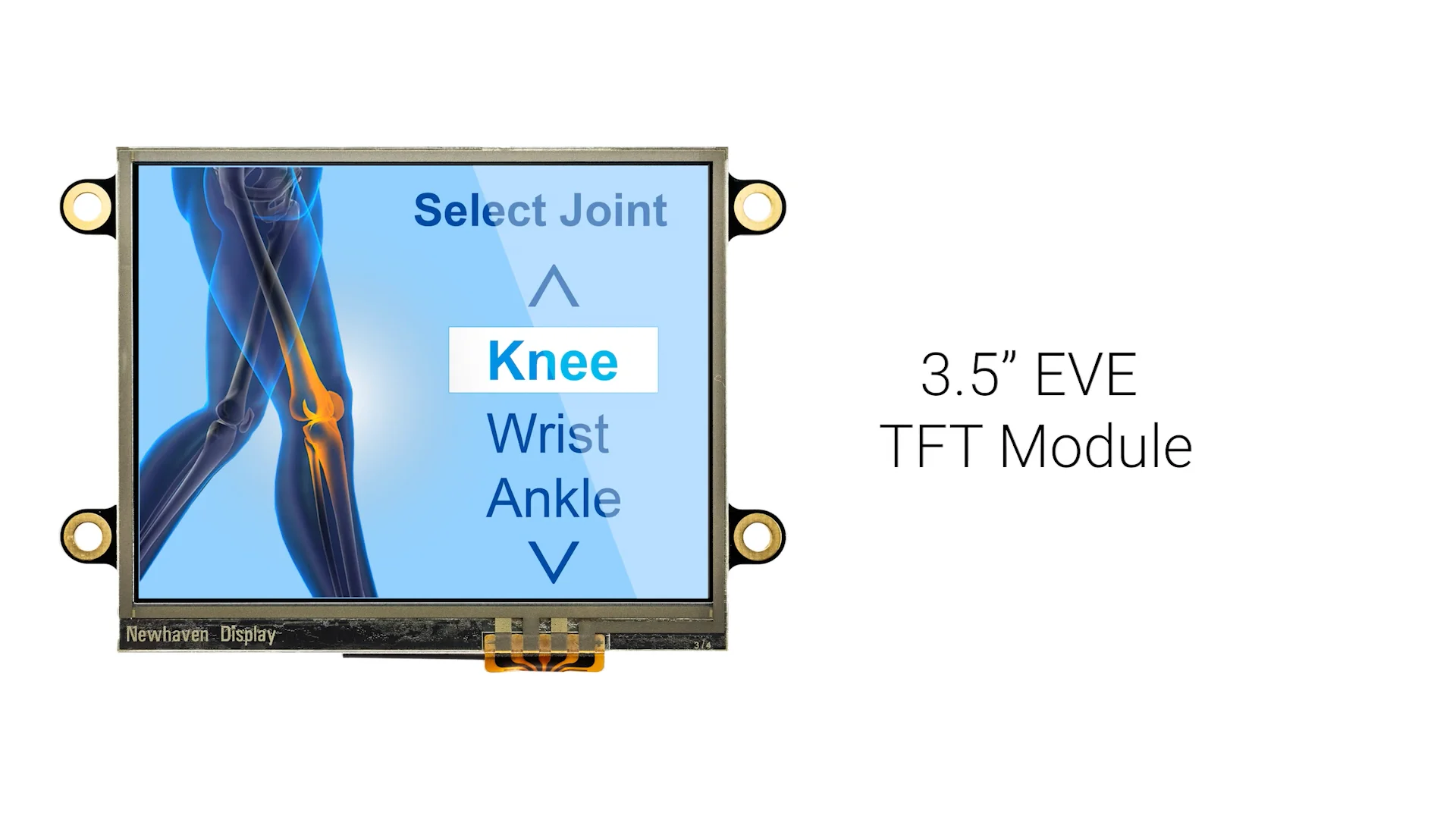 3.5 inch IPS EVE Resistive TFT LCD Module