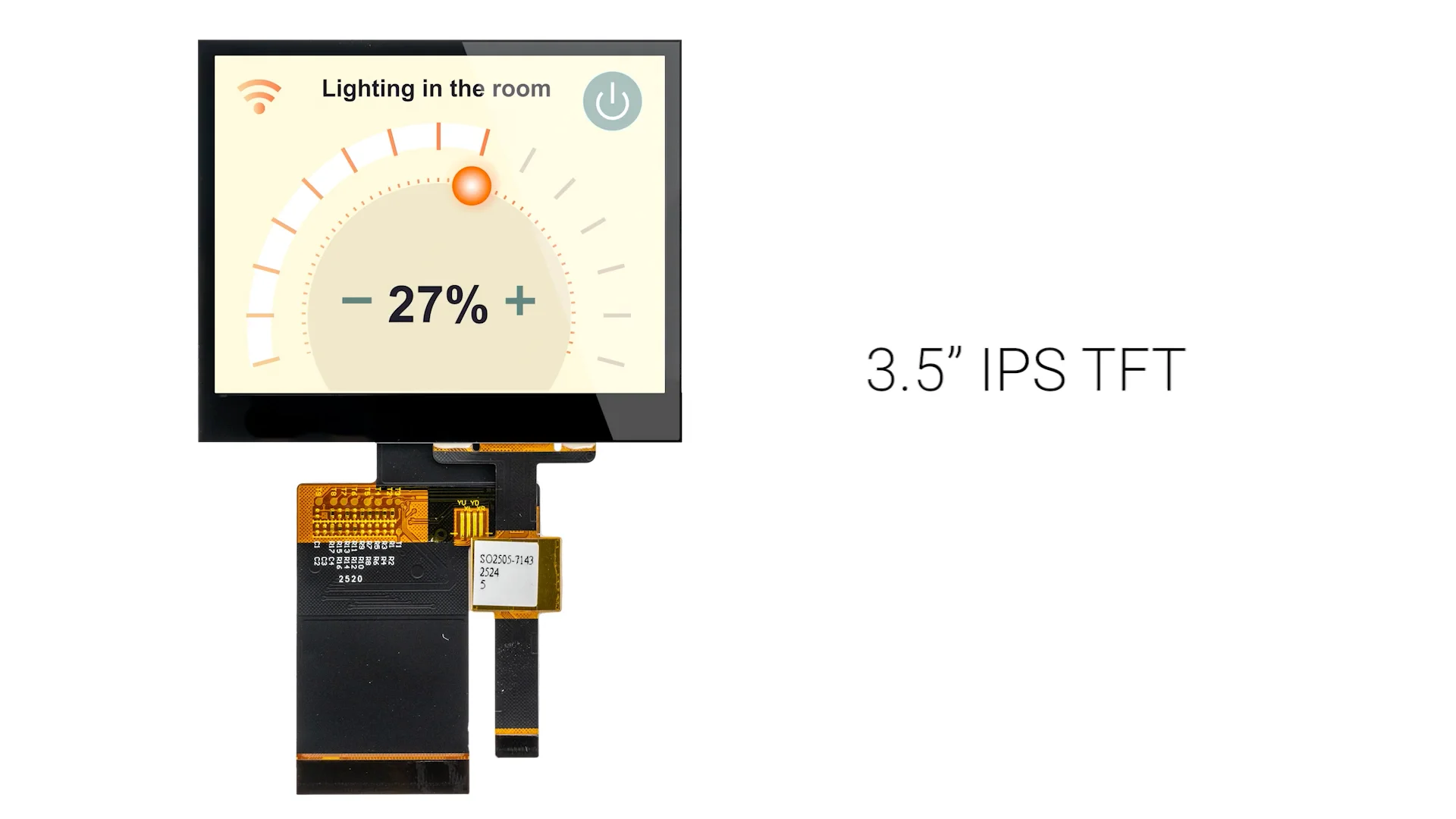 3.5 inch IPS Capacitive Touchscreen TFT LCD