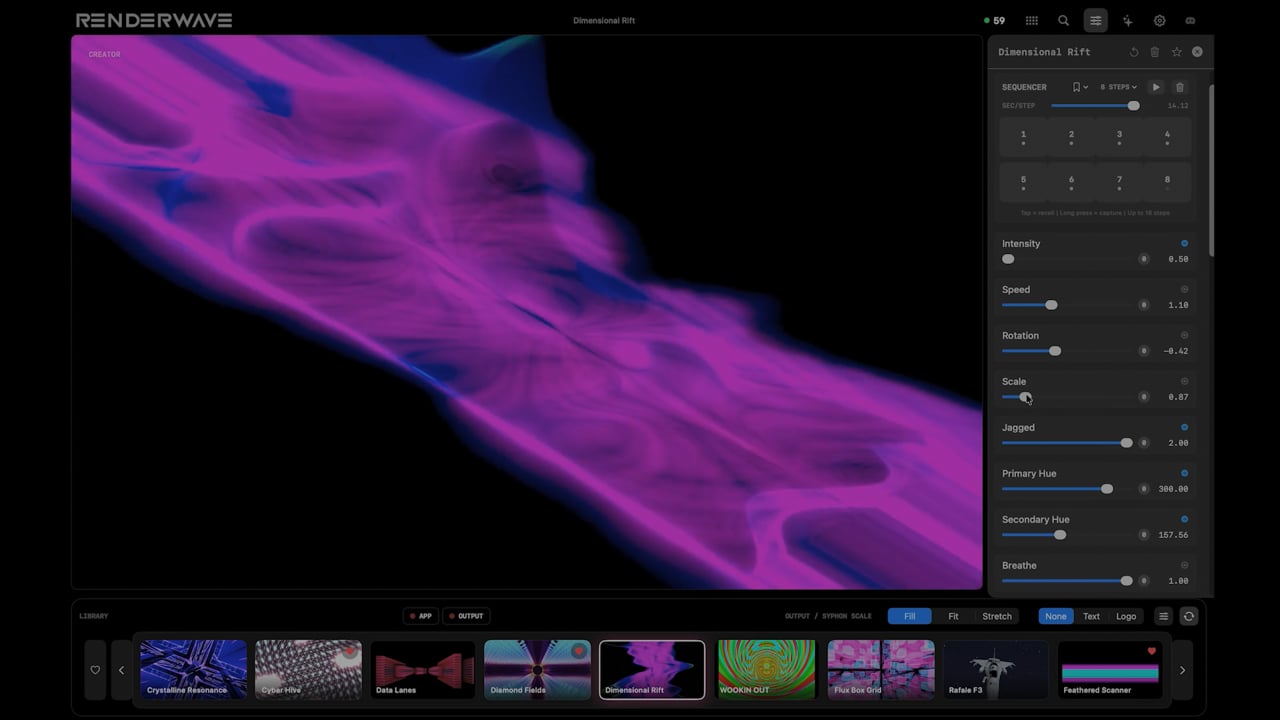 RENDERWAVE Tutorial: Creator View and the Steps Sequencer