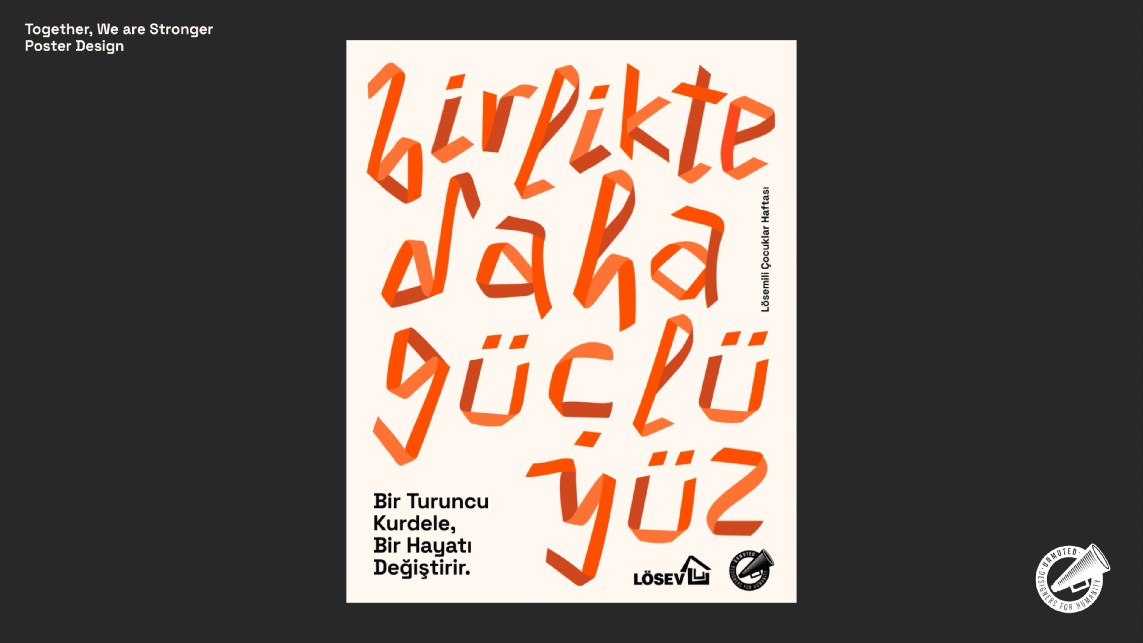 Stronger Together, Leukemia Poster