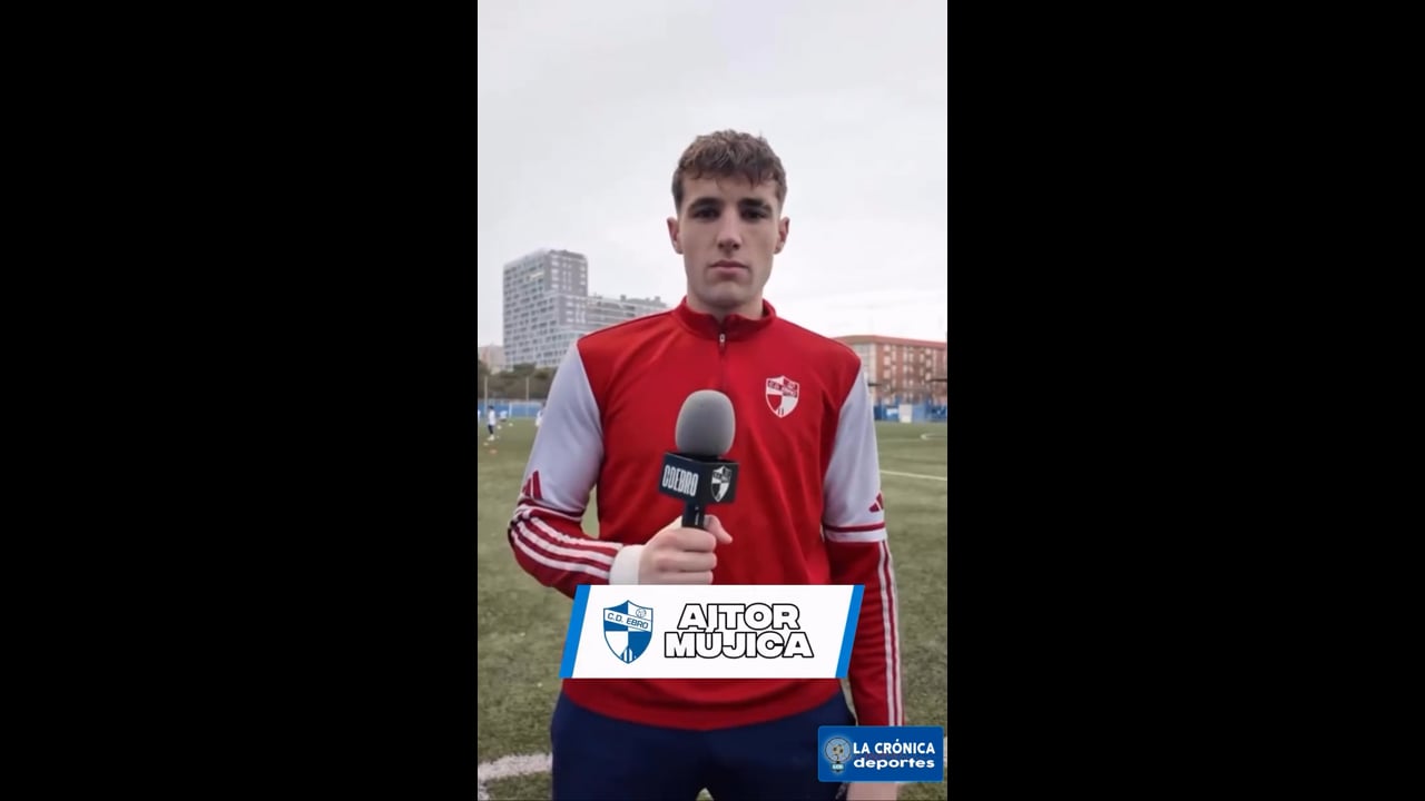 LA PREVIA /  CD Ebro - Deportivo Aragón / AITOR MÚJICA (Jugador Ebro) Jor. 21- Segunda Rfef / Gr 2 / Fuente: Instagram CD Ebro