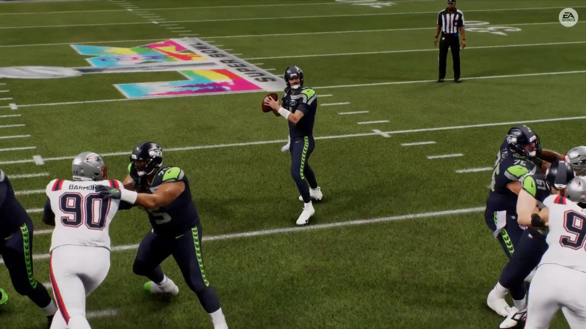 DARNOLD 4th DOWN SACK